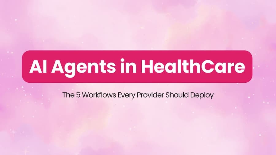 AI Agents for Healthcare Operations in Africa: The 5 Workflows Every Provider Should Deploy