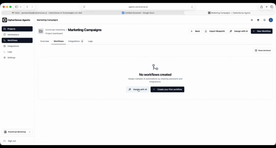 Build a Workflow